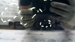 Sunroof assembly Nissan Murano z52 15 - panorama, gray curtain, broken fitting, scratches on glass, needs cleaning