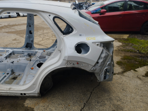 Quarter wing rear left Mazda CX-30 20- white, on the body, bumps