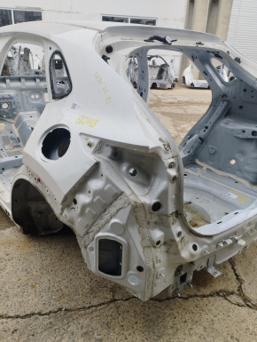 Quarter wing rear left Mazda CX-30 20- white, on the body, bumps