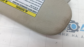 Left visor Nissan Murano z52 15-18 gray, without hook, for dry cleaning