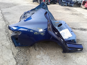 Quarter wing rear right Alfa Romeo Giulia 17- on the body, blue