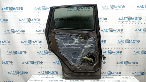 Door assembly rear left Nissan Murano z52 15- graphite CAJ, tinted, scratches