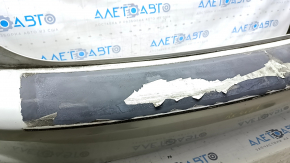 Bare rear bumper Lexus RX300 RX330 RX350 RX400h 04-09 silver, broken fasteners, peeling paint