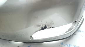 Bare rear bumper Lexus RX300 RX330 RX350 RX400h 04-09 silver, broken fasteners, peeling paint