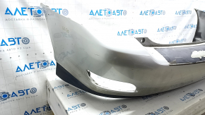 Bare rear bumper Lexus RX300 RX330 RX350 RX400h 04-09 silver, broken fasteners, peeling paint