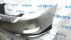 Bare rear bumper Lexus RX300 RX330 RX350 RX400h 04-09 silver, broken fasteners, peeling paint