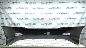 Bare rear bumper Lexus RX300 RX330 RX350 RX400h 04-09 silver, broken fasteners, peeling paint