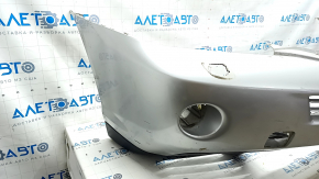 Bare front bumper Lexus RX400h 06-09 for headlight washer, silver, broken mount, scratches