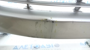 Bare front bumper Lexus RX400h 06-09 for headlight washer, silver, broken mount, scratches