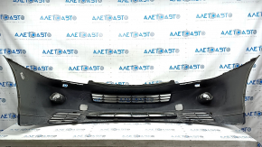 Bare front bumper Lexus RX400h 06-09 for headlight washer, silver, broken mount, scratches