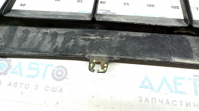 Bare front bumper Lexus RX400h 06-09 for headlight washer, silver, broken mount, scratches