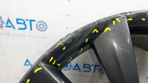 Wheel rim R21x9.0J Tesla Model S 12-20 curb, painted, varnished