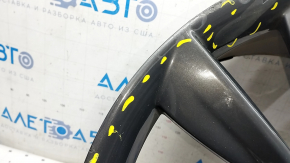 Wheel rim R21x9.0J Tesla Model S 12-20 curb, painted, varnished