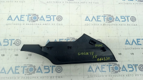 Center console trim side right Alfa Romeo Giulia 17- black, scratch