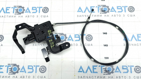 Left rear seat fold lever for Nissan Murano z52 15-24