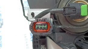 Headlight front right Nissan Murano z52 15-18 bare prerest halogen, dark with black mask, sand, scratches, dirty from the inside