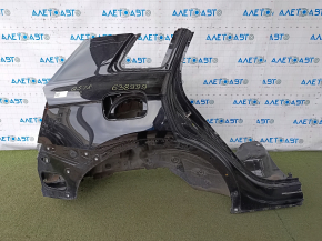 Quarter wing rear right Audi Q5 80A 18- on the body, black