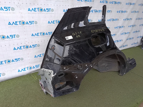 Quarter wing rear right Audi Q5 80A 18- on the body, black