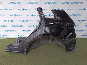 Quarter wing rear left Audi Q5 80A 18- on the body, black