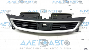 Air duct deflector dashboard central Nissan Murano z52 15-18 black with chrome