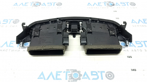 Air duct deflector dashboard central Nissan Murano z52 15-18 black with chrome