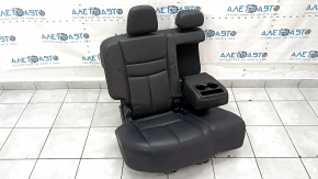 Rear row of seats 2nd row Nissan Murano z52 15 - black leather, lining defect, dented, dry cleaning required