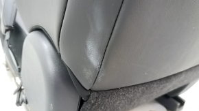 Passenger seat Nissan Murano z52 18- without airbag, electric, black leather, perforation, white stitching, working driftwood, for cleaning