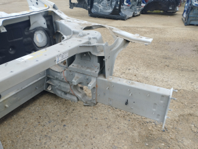 Front left quarter Tesla Model S 16-20 rest, AWD, aluminum panel, on the body, white