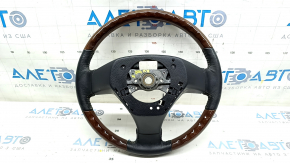Naked steering wheel Lexus RX300 RX330 RX350 RX400h 04-09 black leather, wood