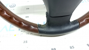 Naked steering wheel Lexus RX300 RX330 RX350 RX400h 04-09 black leather, wood