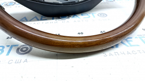 Naked steering wheel Lexus RX300 RX330 RX350 RX400h 04-09 black leather, wood