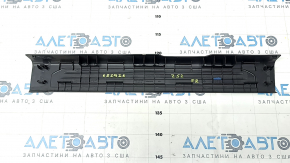Door sill trim inner front right Nissan Murano z52 17- black, 3 stripes, scratches
