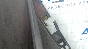 Tesla Model 3 18 rear bumper guard - for towbar, no cap, scratches, broken mount, tear