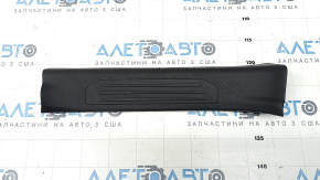 Door sill trim inner rear left Nissan Murano z52 17- black 3 stripes, scratches, broken fastening