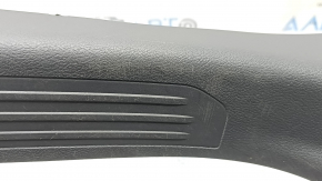 Door sill trim inner rear left Nissan Murano z52 17- black 3 stripes, scratches, broken fastening