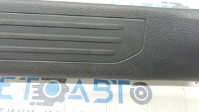 Door sill trim inner rear left Nissan Murano z52 17- black 3 stripes, scratches, broken fastening