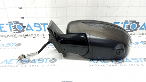 Side mirror left Nissan Murano z52 15- 15 pins, camera, turn signal, heating, brown, scratches
