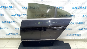 Door assembly rear left VW CC 08-17 black LC9X, painted 0.2-0.25