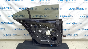 Door assembly rear left VW CC 08-17 black LC9X, painted 0.2-0.25