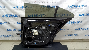 Door assembly rear right VW CC 08-17 black LC9X, painted 0.2