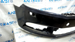 Front bumper bare VW CC 13-17 rest, black, non-factory holes, dented