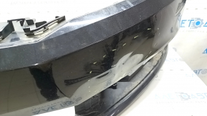 Front bumper bare VW CC 13-17 rest, black, non-factory holes, dented