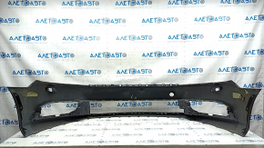 Front bumper bare VW CC 13-17 rest, black, non-factory holes, dented