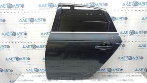 Door assembly rear left Audi A4 B9 17-19 graphite LX7L, keyless, bumps, scratches on glass, scratches on trim