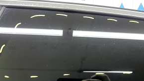Door assembly rear left Audi A4 B9 17-19 graphite LX7L, keyless, bumps, scratches on glass, scratches on trim