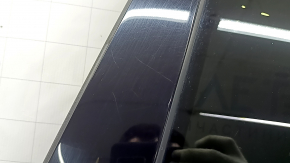Door assembly rear left Audi A4 B9 17-19 graphite LX7L, keyless, bumps, scratches on glass, scratches on trim