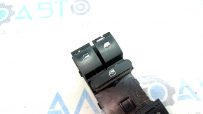 Front left window lift control VW CC 08-17 4 auto, black, worn buttons