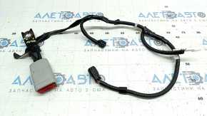Front left seat belt latch Lexus RX300 RX330 RX350 RX400h 04-09 gray
