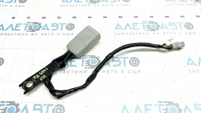 Belt latch front right Lexus RX300 RX330 RX350 RX400h 04-09 gray