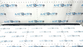 Right threshold molding Audi A4 B9 17-19 S-Line, graphite, scratch